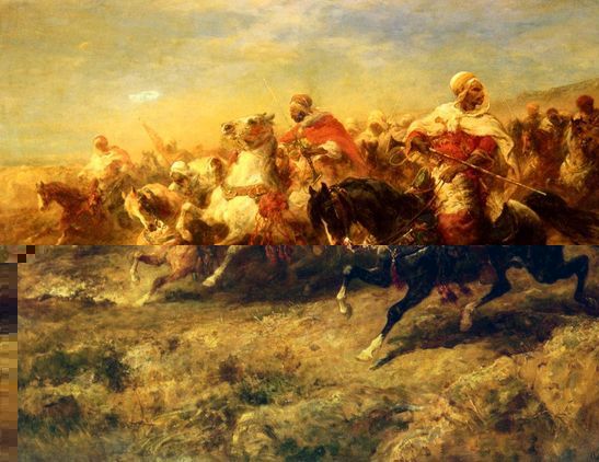 Adolf Schreyer _ Arabian Horseman.jpg Adolf Schreyer _ Arabian Horseman.jpg