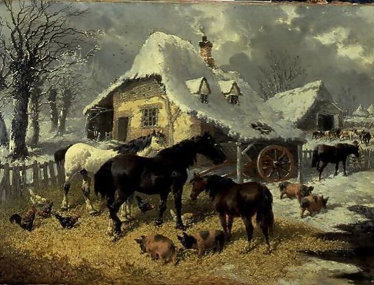 John Frederick Herring, Jnr. _ A Farmyard in Winter.jpg John Frederick Herring, Jnr. _ A Farmyard in Winter.jpg