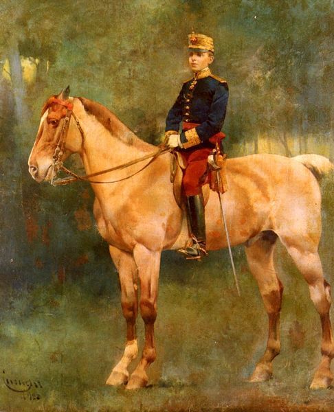 Jose Cusachs y Cusachs _ A Portrait Of Alfonso III On Horseback.jpg Jose Cusachs y Cusachs _ A Portrait Of Alfonso III On Horseback.jpg