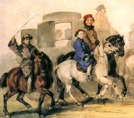 Piotr Michalowski _ Artist's Children on Horsebacks.jpg Piotr Michalowski _ Artist's Children on Horsebacks.jpg