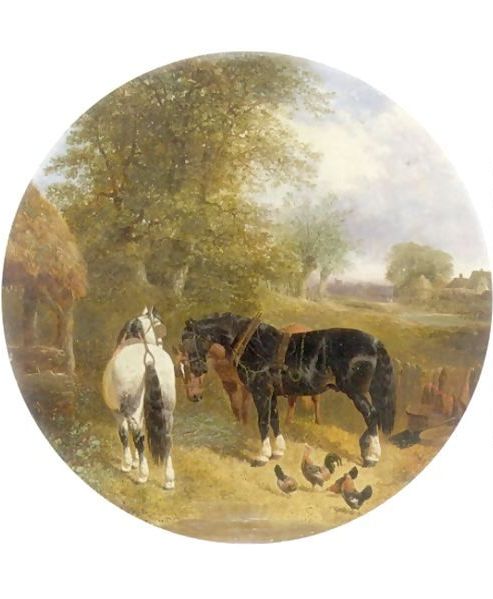 John Frederick Herring, Jnr. _ Farm Animals, Plough Horses and Chickens.jpg John Frederick Herring, Jnr. _ Farm Animals, Plough Horses and Chickens.jpg