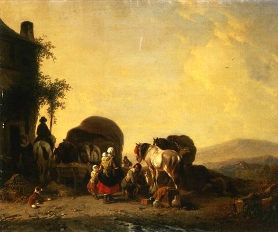 Joseph Jodocus Moerenhout _ Changing Horses.jpg Joseph Jodocus Moerenhout _ Changing Horses.jpg