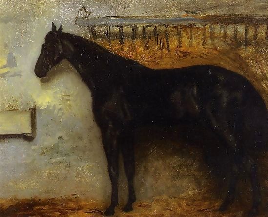 Theodore Gericault _ Black Horse in a Stable.jpg Theodore Gericault _ Black Horse in a Stable.jpg