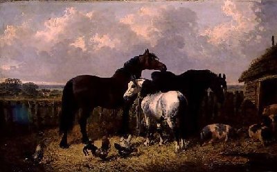John Frederick Herring, Jnr. _ Horses and Pigs, 1864.jpg
