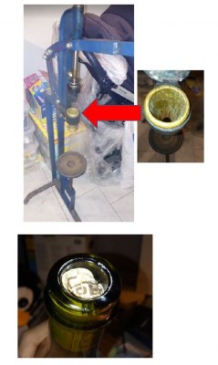 Dettagli tappatrice e tappo schiacciato / Dettagli.JPG Dettagli.JPG