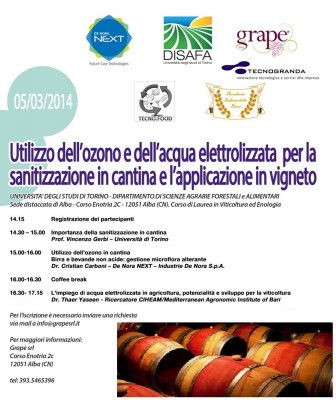 Alba - locandina del seminario Utilizzo dell’ozono e dell’acqua elettrolizzata per la sanitizzazione in cantina e l’applicazione nel vigneto.jpg (229.95 KiB) Osservato 791 volte Alba - locandina del seminario Utilizzo dell’ozono e dell’acqua elettrolizzata per la sanitizzazione in cantina e l’applicazione nel vigneto.jpg