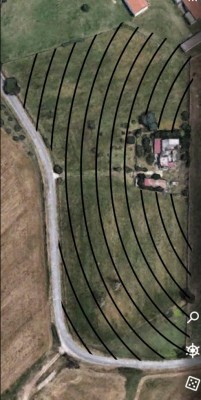 questa è la geometria che sto usando per i filari agroforestali / IMG_20210403_044005.jpg IMG_20210403_044005.jpg